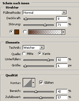 Schein nach innen